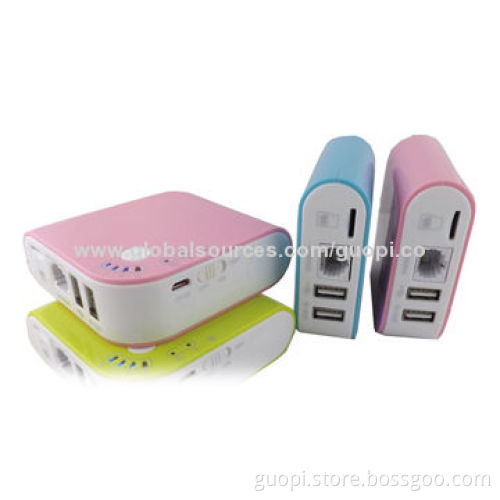 Universal Power Bank with 3G RouterNew